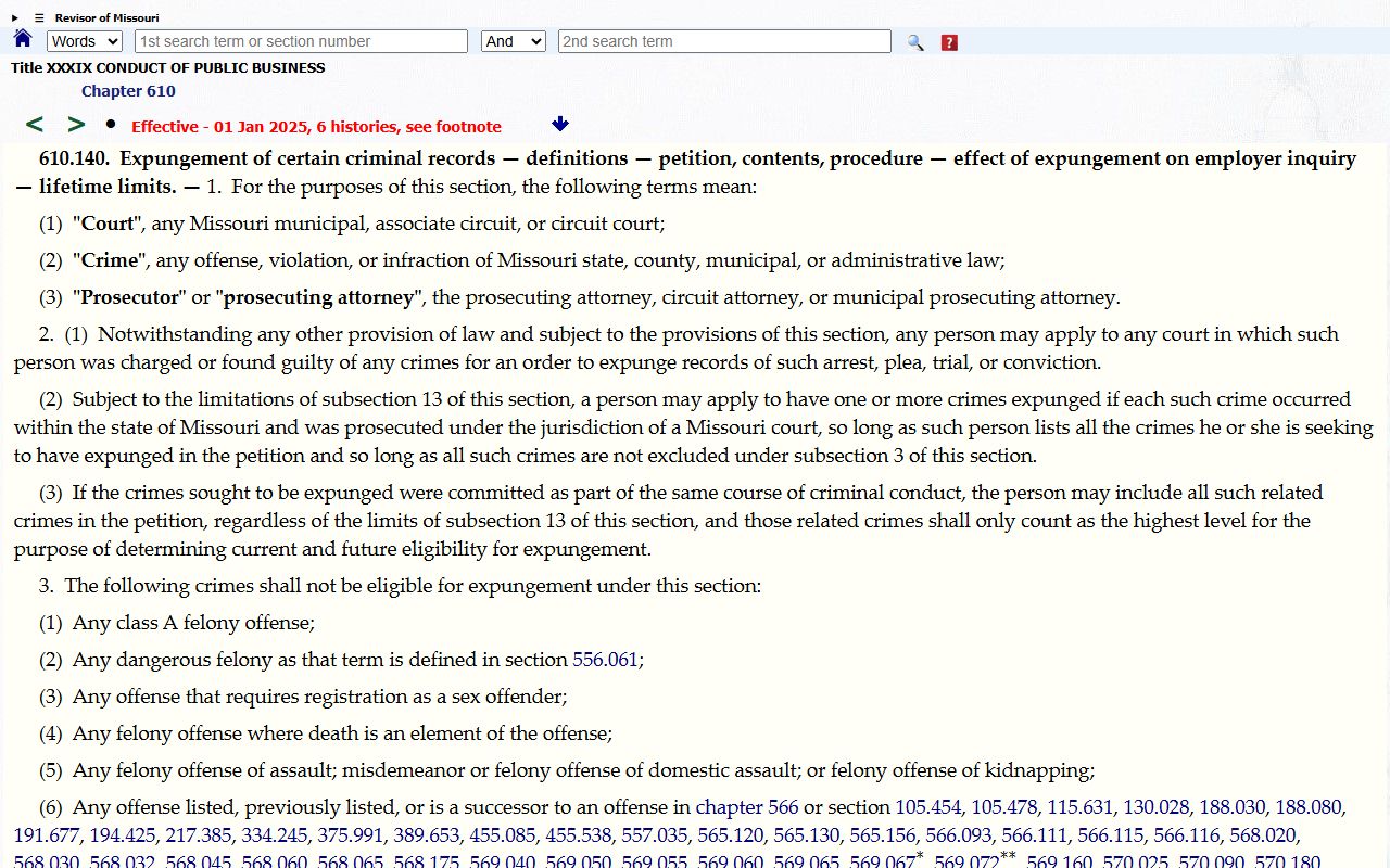 DeKalb County criminal court records criminal expungement statute