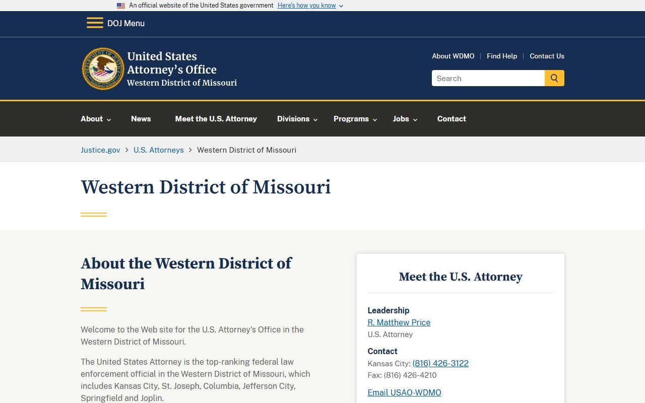 DeKalb County Circuit Court records U.S. Attorney Western District source