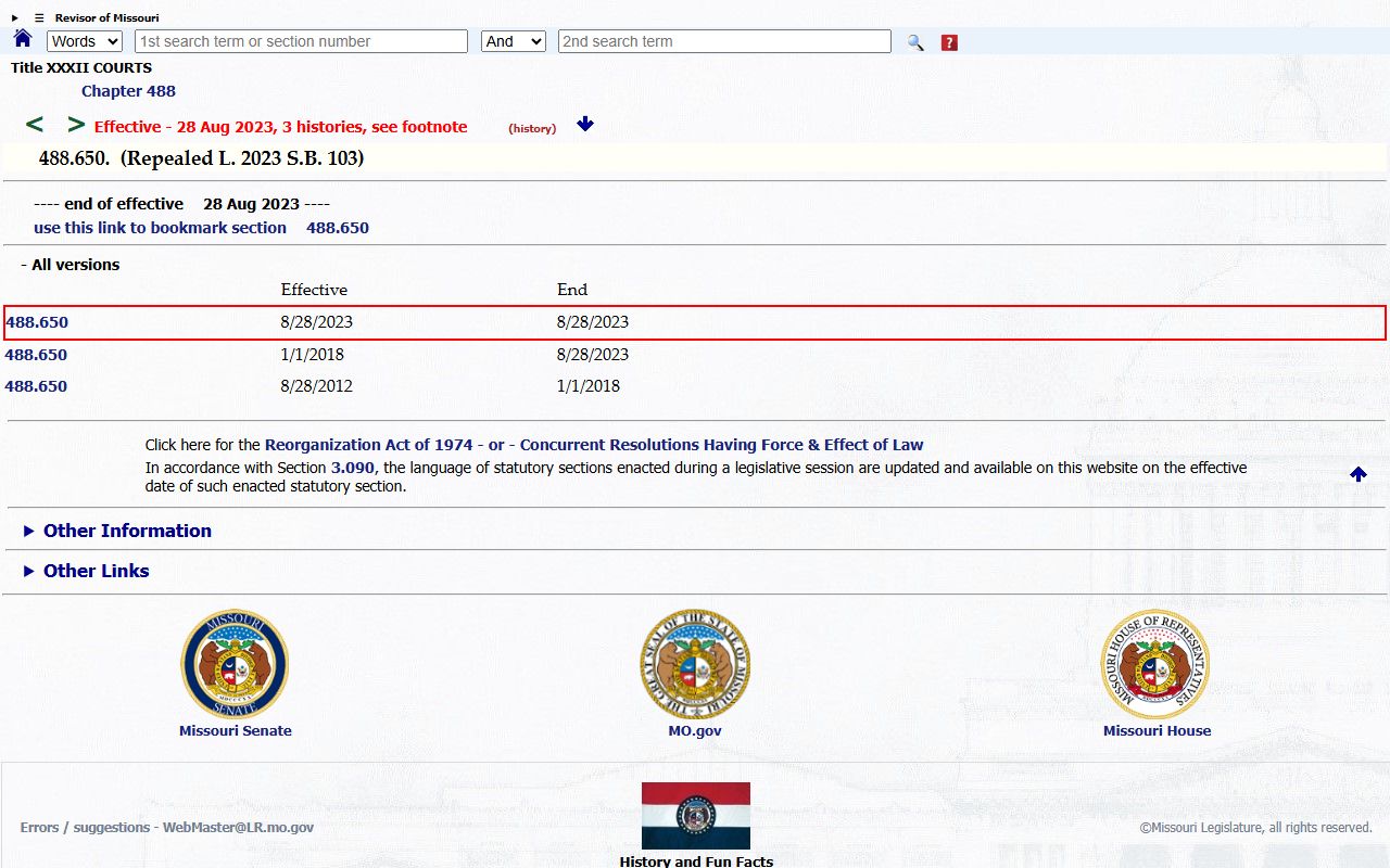 DeKalb County warrant records expungement surcharge statute